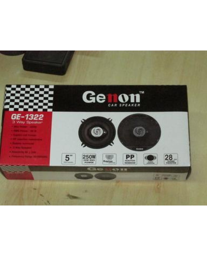 GENON 5 Inch 250 Watt Speakers IMPP Rubber Edge Cone | GE 1322